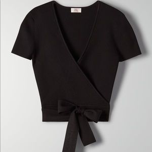 Aritzia Little Moon Knit Top